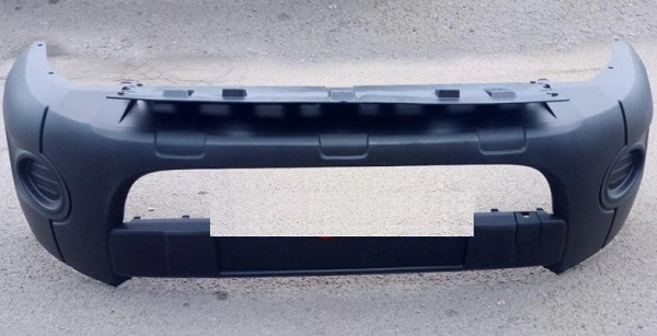 1509Qrtp Бампер передній Citroen Berlingo 2008-2015 без отвору птф