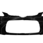 Бампер передній Hyundai i-10 2007-2013 без накладок FP 3218 280