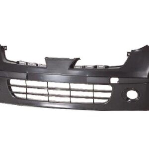 Бампер передній Nissan Micra 2005-2010 з отвором ПТФ