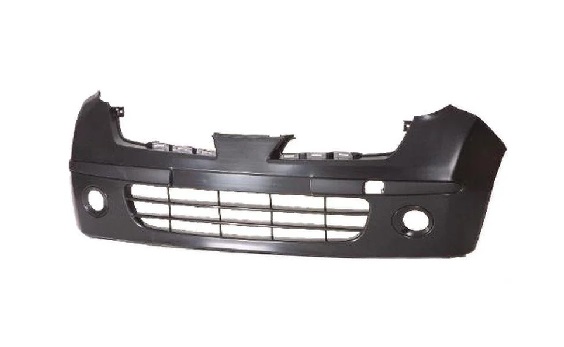 190959 Бампер передній Nissan Micra 2005-2010 з отвором ПТФ