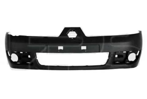 Передній бампер Renault Clio II, Symbol 2006-2012 чорний, FP 5630 900