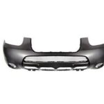Бампер передній Hyundai Santa Fe 2006-2010 CM чорний 6100652256