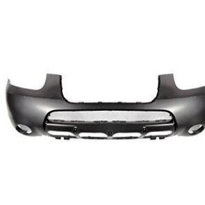 Бампер передній Hyundai Santa Fe 2006-2010 CM чорний