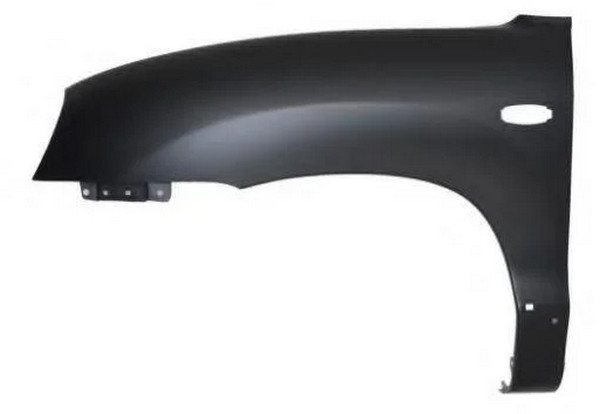 Переднє праве крило Hyundai Santa Fe 2001-2006 SM з отвором повт. молдингу
