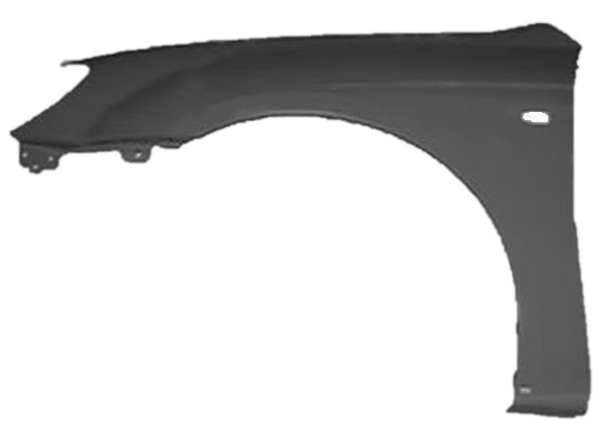 Переднє праве крило Kia Cerato 2004-2006 з отвором під повторювач / молдинг