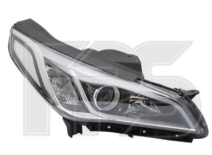 55484551848415548545548884 Права фара Hyundai Sonata LF 2014-2017 біла електро Китай
