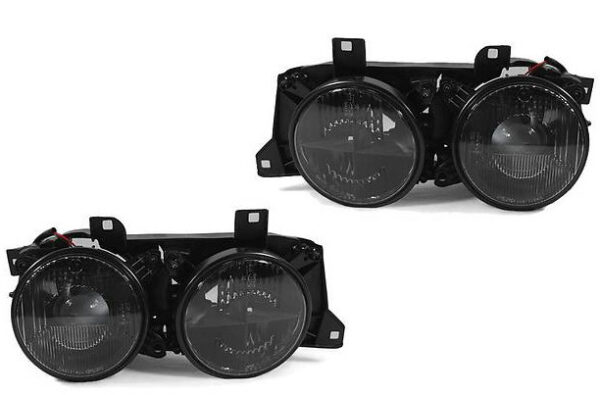 asdfghjkl671 Фари передні Black BMW 5 E34 1988-1996