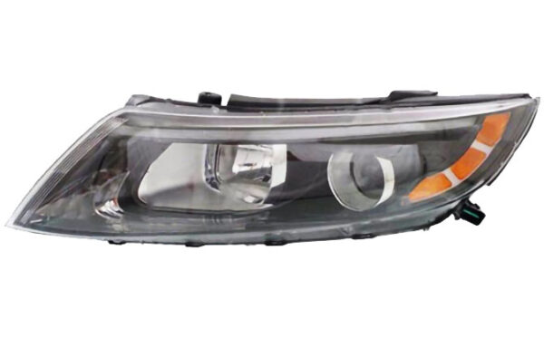 avtomobilna-fara-212 Права фара ДЕПО для Kia Optima 2013-2016 жовта з лінзою