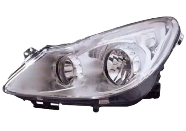 avtomobilna-fara-283 Ліва фара Opel Corsa D 2007-2011 (TYC)