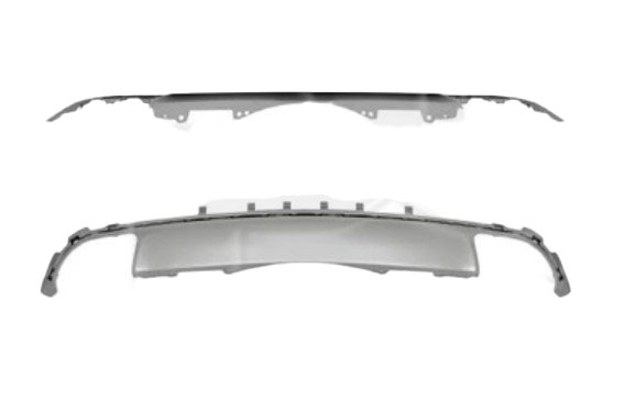 Задній бампер (нижня частина) Ford Edge 2015-2018 Тайвань