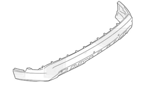 Задній бампер (нижня частина) Ford Edge 2018+ Тайвань