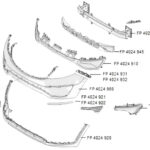 Передній бампер Грунтований Kia Sportage 2010-2015 SL Китай FP 4024 M04