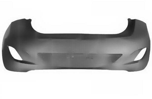 bamper-om228 Задній бампер Hyundai i30 2013+