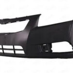 Бампер передній Chevrolet Cruze 2009-2012 чорний FP 1711 386