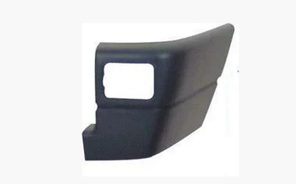 Кут бампера заднього Volkswagen Transporter T4 1990-2003 правий з отвором без ліхтаря чорний