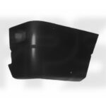 Кут бампера заднього Volkswagen Transporter T4 1990-2003 лівий з отвором з ліхтарем чорний 6984381