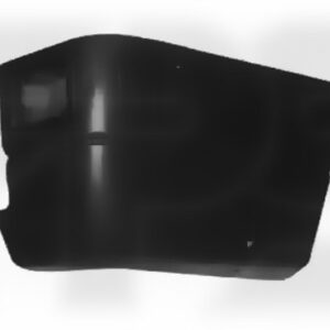 Кут бампера заднього Volkswagen Transporter T4 1990-2003 правий з отвором з ліхтарем чорний