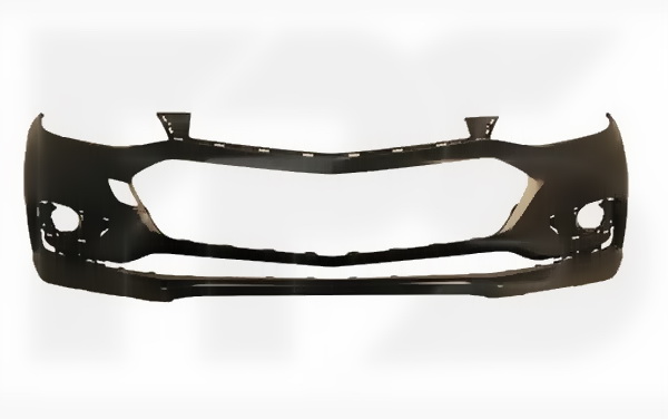 Бампер передній Chevrolet Cruze 2016 без отвору під п/тронік