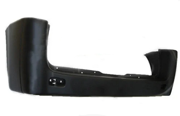 bamper134 Бампер задній Citroen Jumpy Peugeot Expert Fiat Scudo 2007-2012 сірий текстура