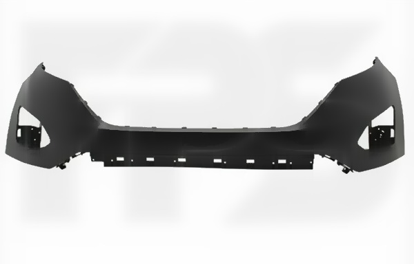 Бампер передній Ford Edge 2015-2018 верхня частина без отвору під п/тронік та гак