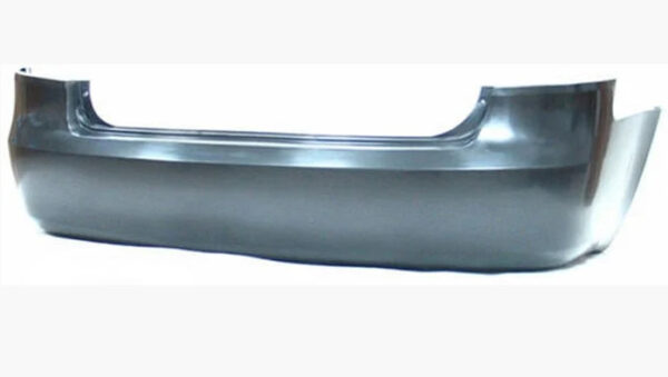 Бампер задній Hyundai Sonata 2005-2007 без парктроніки один вихлоп