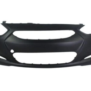 Бампер передній для Hyundai Accent Solaris 2011+ чорний