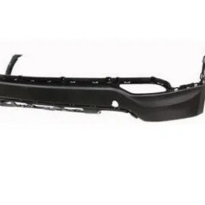 Бампер задній нижня частина Hyundai Santa Fe 3 2012-2016 два вихлопи