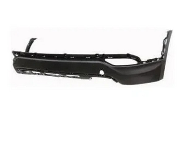 Бампер задній нижня частина Hyundai Santa Fe 3 2012-2016 два вихлопи