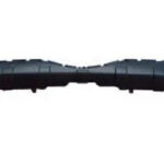 Бампер задній Mitsubishi Pajero Wagon 4 2007+ нижня середня частина чорний FP 3738 M04