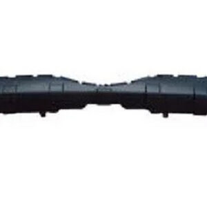 Бампер задній Mitsubishi Pajero Wagon 4 2007+ нижня середня частина чорний