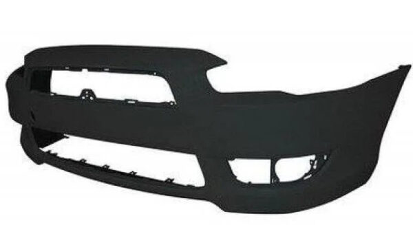 Бампер передній Mitsubishi Lancer 10 2007-2012 з отвором під спойлер