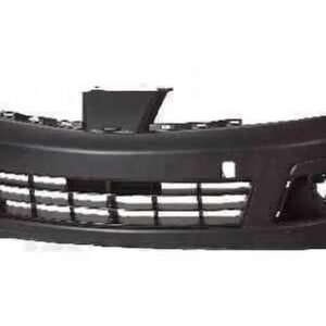 bamper633 Бампер передній Nissan Tiida 2005+ європ. версія чорний