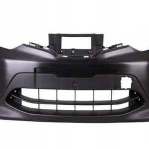 bamper646 Бампер передній Nissan Qashqai 2014-2017 без отвору п/троніка сірий