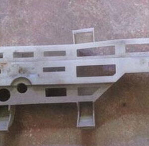 bamper726 Підсилювач (шина) бампера задня права Renault Symbol 1 2002-2006