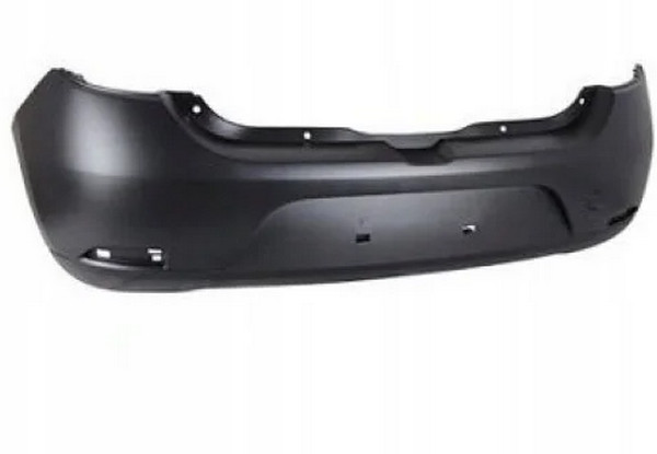 bamper767 Бампер задній Renault Logan 2013+ ґрунт