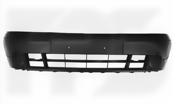 bamper792 Бампер передній Renault Mascott 2003-2009 без отвору під птф