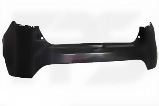 bamper799 Бампер задній Renault Clio 2013-2016 хетчбек без отвору під п/тронік