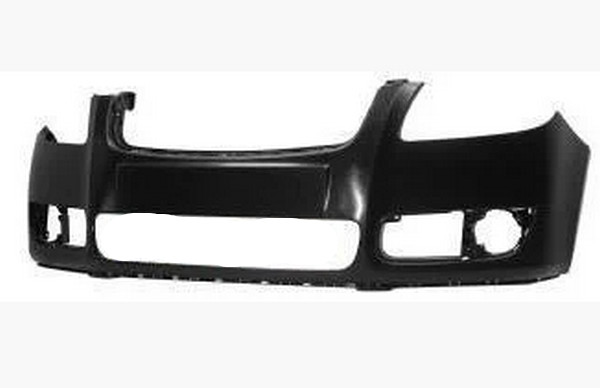 bamper827 Бампер передній Skoda Fabia 2007-2010