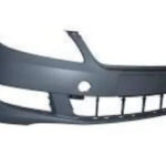 Бампер передній Skoda Fabia 2 2010-2014 без отвору омивача фар FP 6412 900-P