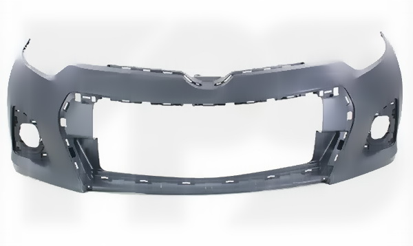 bamper912 Бампер передній Toyota Corolla E17 S/SE 2013-2016 без отвору під п/тронік