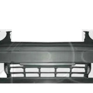 bamper933 Бампер передній Volkswagen Polo 2002-2005 з накладками та ґратами 3шт.