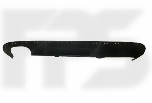 bamper968 Накладка заднього бампера нижня Volkswagen Passat B7 Європа 2010-2014 седан