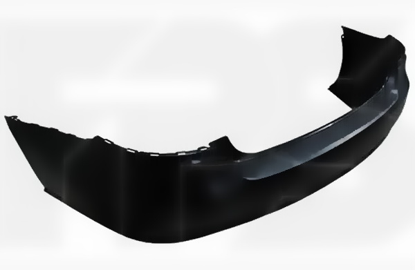 bamper982 Бампер задній Volkswagen Polo 2015+ седан без отвору під п/тронік