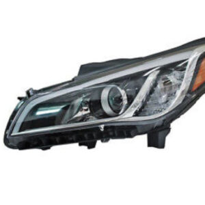 farafonar148 Ліва фара Hyundai Sonata LF 2014-2017 механічна жовта ТІК