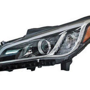 Права фара Hyundai Sonata LF 2014-2017 механічна жовта ТІК