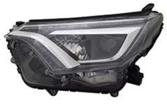 Права фара Toyota RAV4 2016+