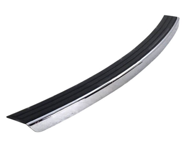 Накладка заднього бампера чорна з хромом (підніжка) Jeep Compass 2011-2016