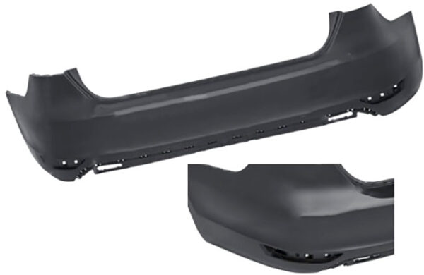 Бампер задній Китай без накладки (GLI) Volkswagen Jetta 6 2010-2014