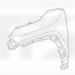 Переднє праве крило Ford Transit Custom 2012-2017 GS 2821 D304