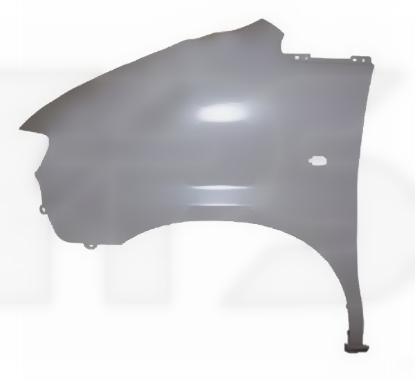 krylo293 Переднє ліве крило Hyundai Elantra HD 2006-2010 з отвором